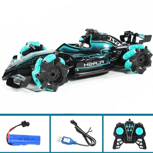ماشین کنترلی RC مدل F1 طرح دودزا آبی remote control RC car model F1 shot 1:20 -اسباب بازی